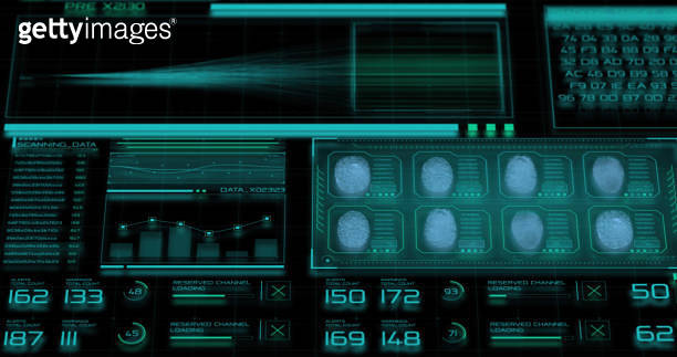 Fbi Interface The computer interface of the software used by the police, the FBI, the ...