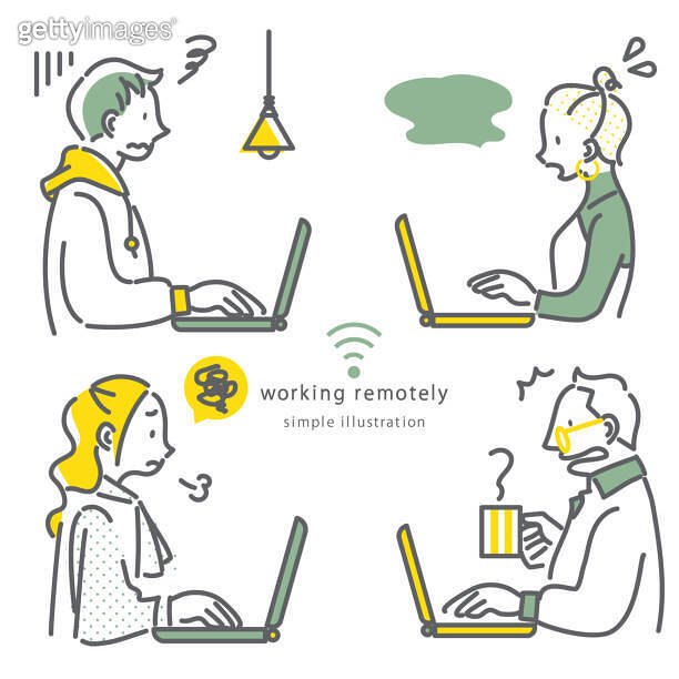 people working at home using the internet ??? (1405142915) - ???????