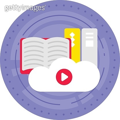 Cloud machine learning model Concept, AI Platform Vector Icon Design ...