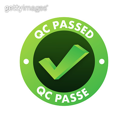 QC passed, pass quality sign, label. Vector stock illustration 이미지 ...