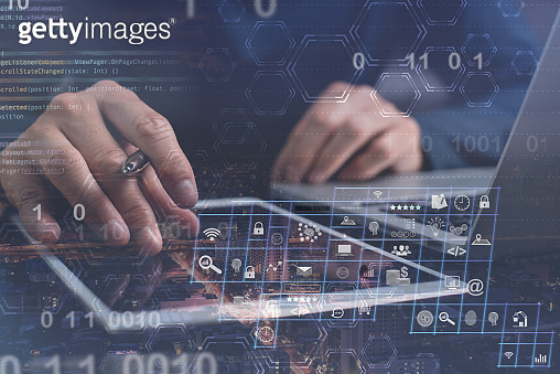 Digital software technology, application development 이미지 (1362631346 ...