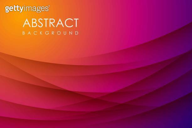 Modern abstract gradient orange and purple background concept with gold ...