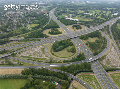 The Lunetten Junction is a Dutch traffic interchange for the connection ...