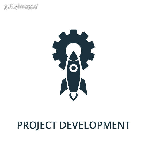 Project Development icon from reputation management collection. Simple ...