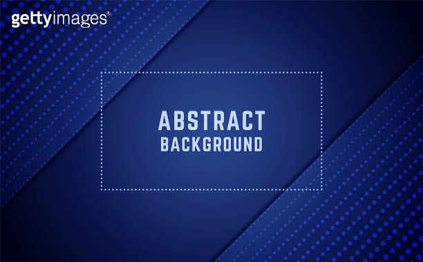 Abstract blue dot lines shapes vector background 이미지 (1403199869) - 게티이미지뱅크