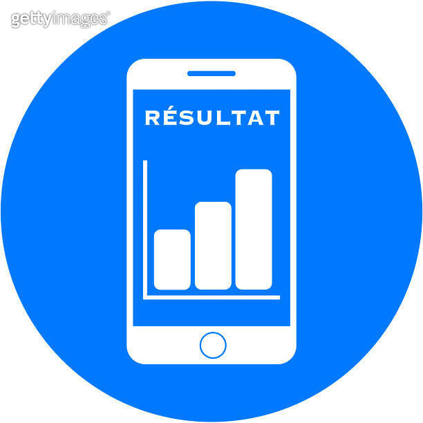 Viewresult Button Blue result design in a flat round button 이미지 (1372896567) - 게티이미지뱅크