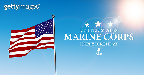 US Marine Corps Birthday Background 이미지 (1421557247) - 게티이미지뱅크
