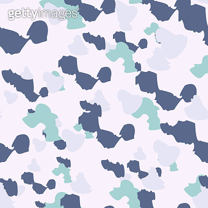 Abstract cheetah seamless pattern. Camo leopard background. Animal fur