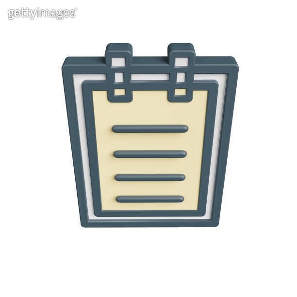 document top front view 3d icons render illustration 이미지 (1392085476 ...