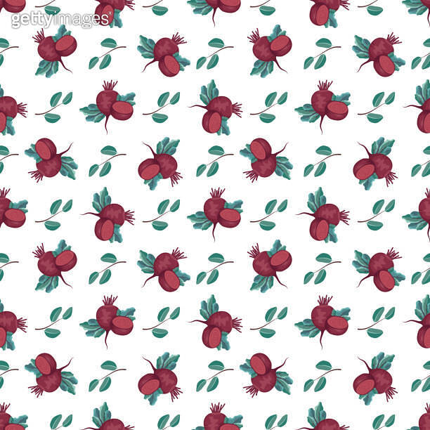 Seamless pattern with beet 이미지 (1366010689) - 게티이미지뱅크