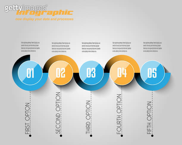 Infographics templates to display your data and processes 이미지 ...