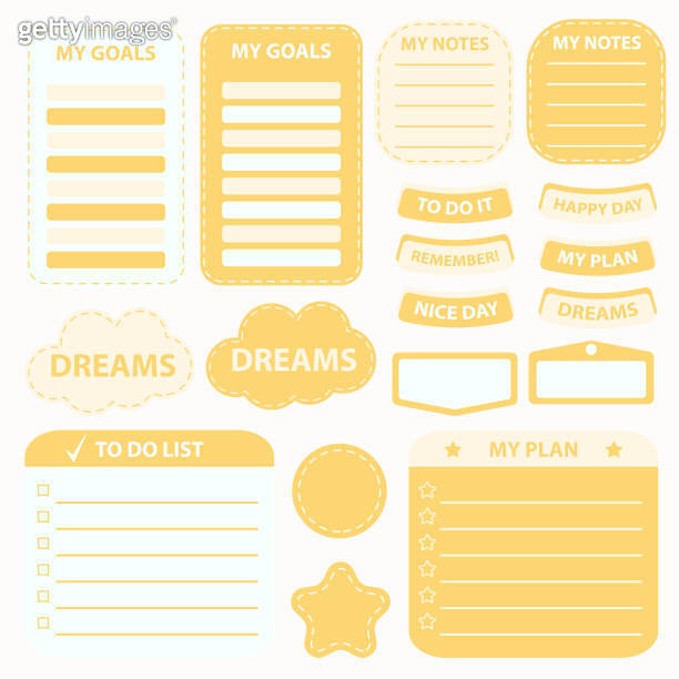 Cute paper note and printable. To do list template. 이미지 (1407499168 ...