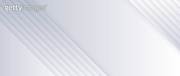 Diagonal gradient lines background. Light gray and white abstract tech ...