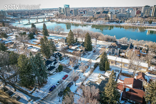 Nutana neighborhood of Saskatoon 이미지 (1639472319) 게티이미지뱅크