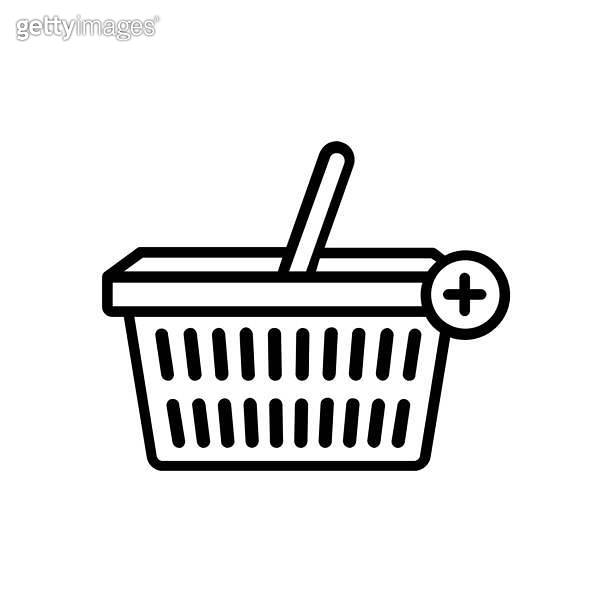 Market Basket Icon 이미지 (1589691426) 게티이미지뱅크
