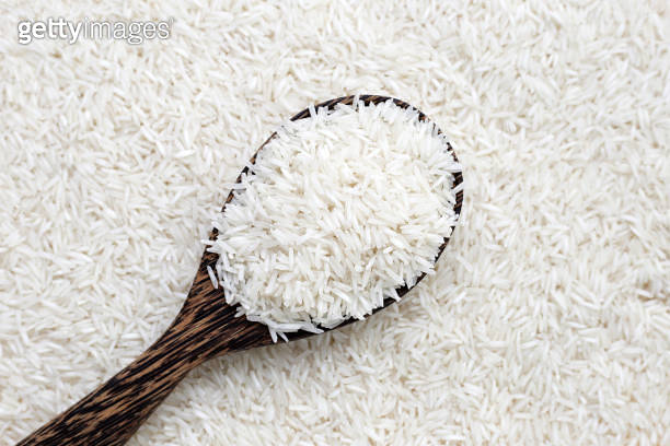 Empty Kernels Rice Raw super kernel basmati rice long grain (1660362981) - 게티이미지뱅크