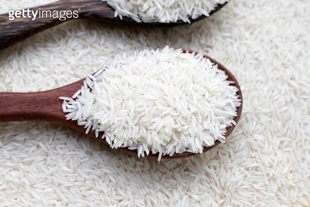 Empty Kernels Rice Raw super kernel basmati rice long grain (1660378420) - 게티이미지뱅크