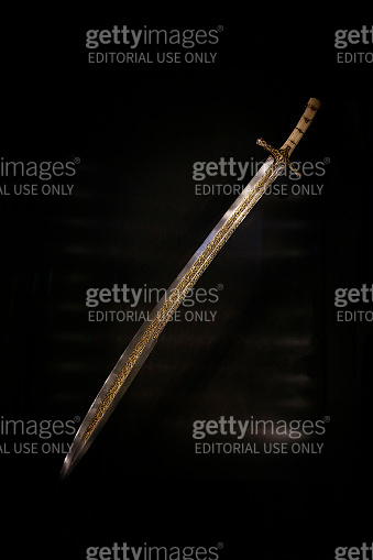 Antique Ottoman Sword from weapons collection in Istanbul Topkapi ...