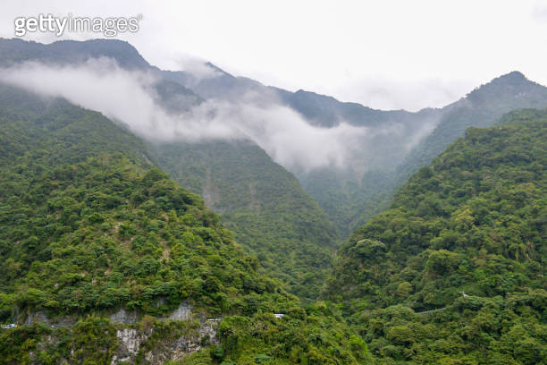 Taroko National Park, a famous tourist destination in Xiulin Township ...