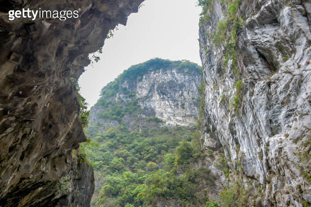 Taroko National Park, a famous tourist destination in Xiulin Township ...