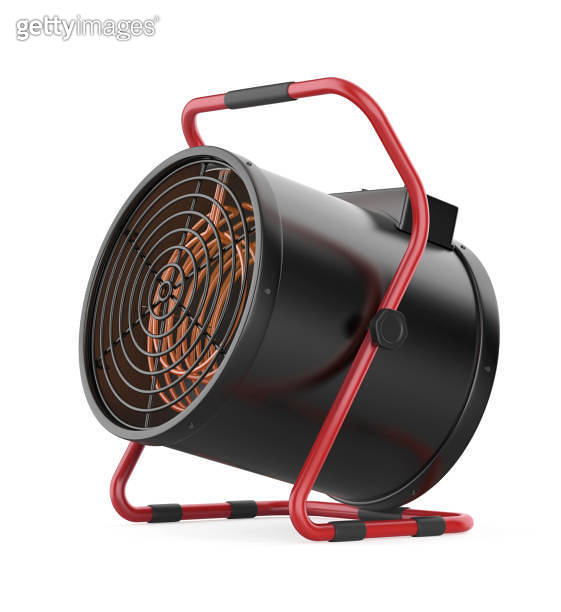 Cylinder shaped electric fan heater 이미지 (1738724090) 게티이미지뱅크