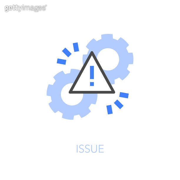 Simple visualised issue icon symbol 이미지 (1510881164) - 게티이미지뱅크