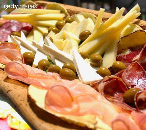 Antipasto (plural antipasti) is the traditional first course of a