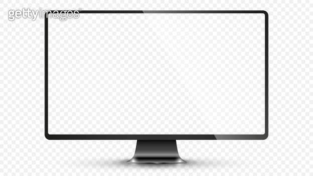 Computer screen vector illustration. Monitor. Stock royalty free 이미지 ...