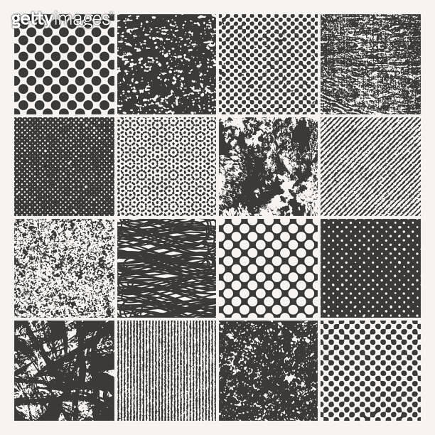 Smith Pattern Grid Combo marks and patterns grid background 이미지 (1596410097) - 게티이미지뱅크