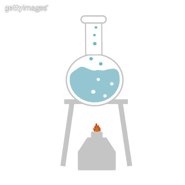 The picture of science experiment that shows the target substance in