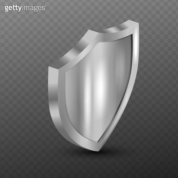 Metal silver shield 이미지 (1509771456) 게티이미지뱅크