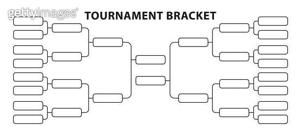 Tournament Bracket. Soccer championship scheme. Football sport. World ...