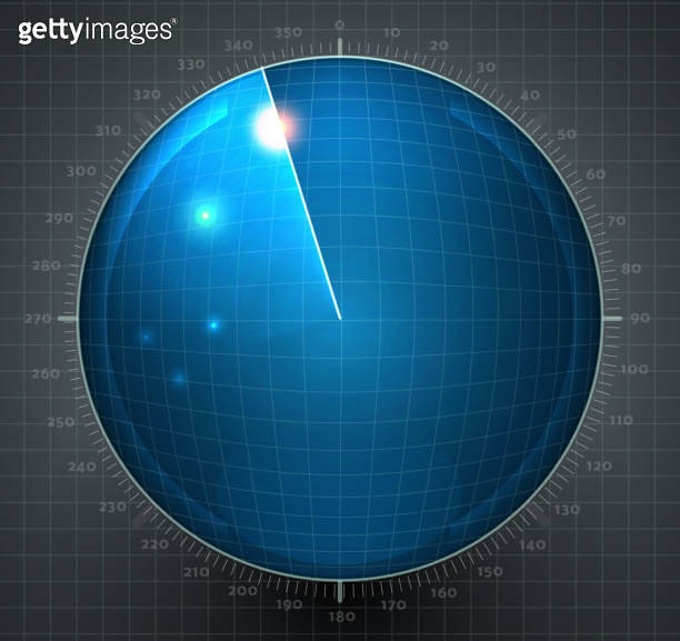 the radar scans the space. vector concept of security 이미지 (1470899275 ...