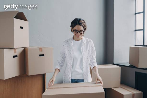 Send Someone Packing Happy businesswoman packing parcel preparing online store orders for ...