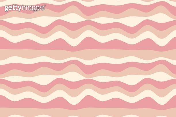 Creative cute squiggle print with colored abstract squiggles. Seamless ...