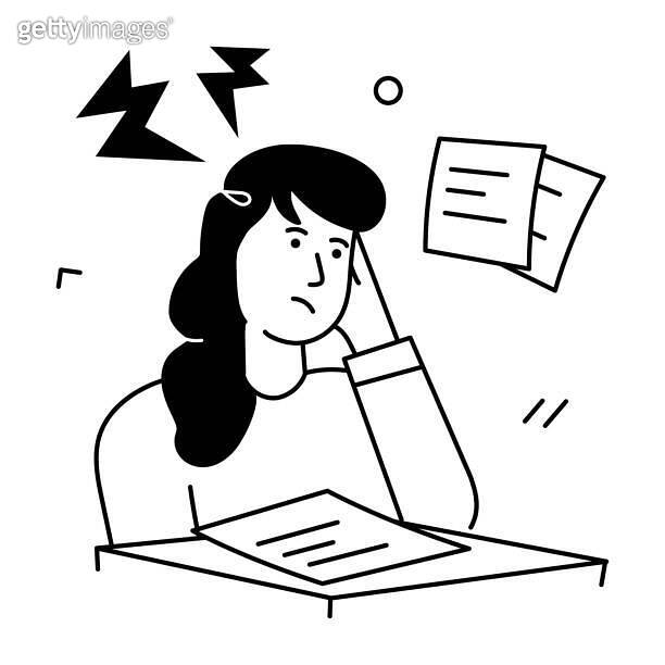 Test Anxiety 이미지 (1776233470) 게티이미지뱅크