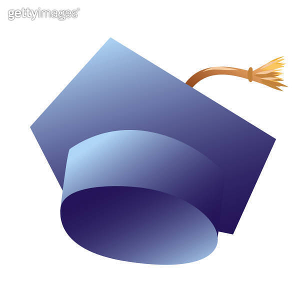 education cap. Class handwritten typography. Education. Students 2024