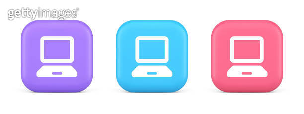 Network Work Button Computer network connection button digital information browsing 3d ...