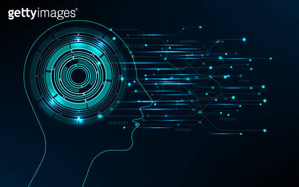 Intelligence digital innovation technology abstract. computer science ...
