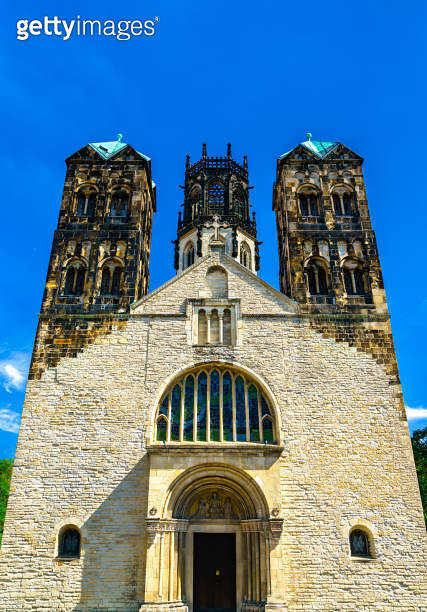 St. Ludgeri church in Munster, Germany 이미지 (1764671957) 게티이미지뱅크