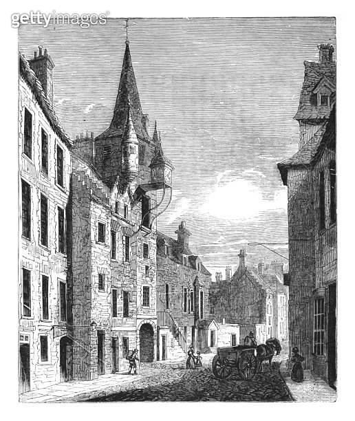 Canongate Gaol (street and associated district in central Edinburgh