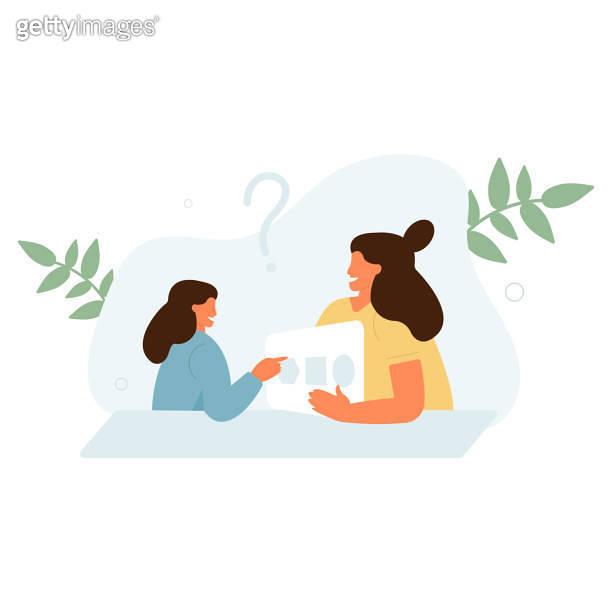 Woman child psychologist is testing a little girl. Diagnosis and