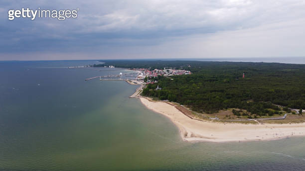 Hel, Poland, panorama of the city 이미지 (1516898592) 게티이미지뱅크