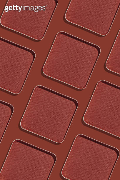 Minimal pattern eye shadow intense rust trend color swatches with ...