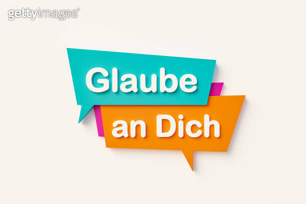 Ich Glaube An Dich Englisch www.gettyimagesbank.com