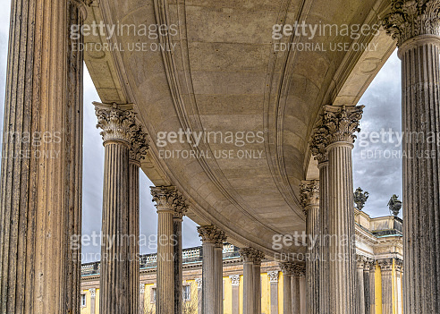 Arches of the Potsdam royal palace, Germany (1458209489) - 게티이미지뱅크