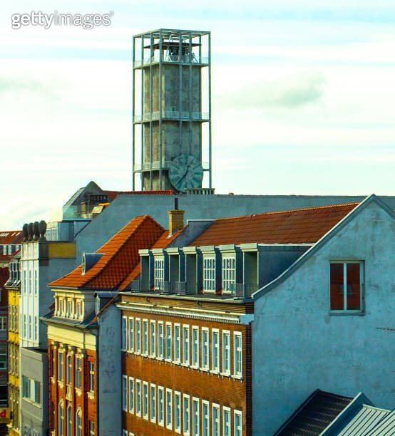 Aarhus Town Hall in the Late Afternoon 이미지 (1742859781) - 게티이미지뱅크