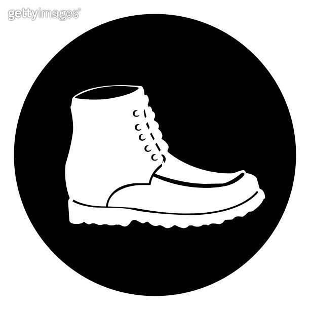 Closed Toe Shoes Required Symbol Sign, Vector Illustration, Isolate On