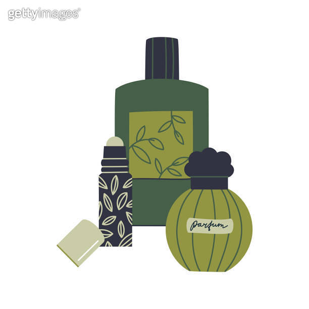 Spray perfume, cologne, rollerball perfume oil 이미지 (1712747322) 게티이미지뱅크
