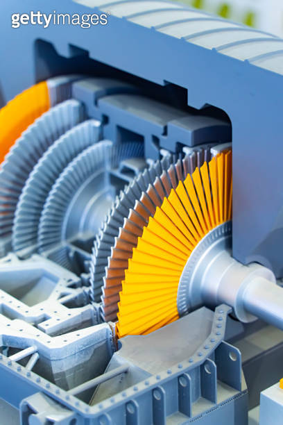 3D printer jet engine printed model metal plastic 이미지 (1607511884) - 게티 ...